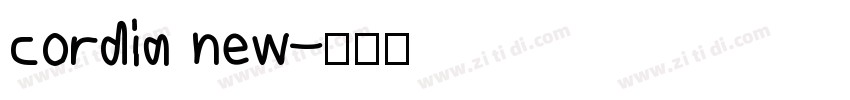 cordia new字体转换